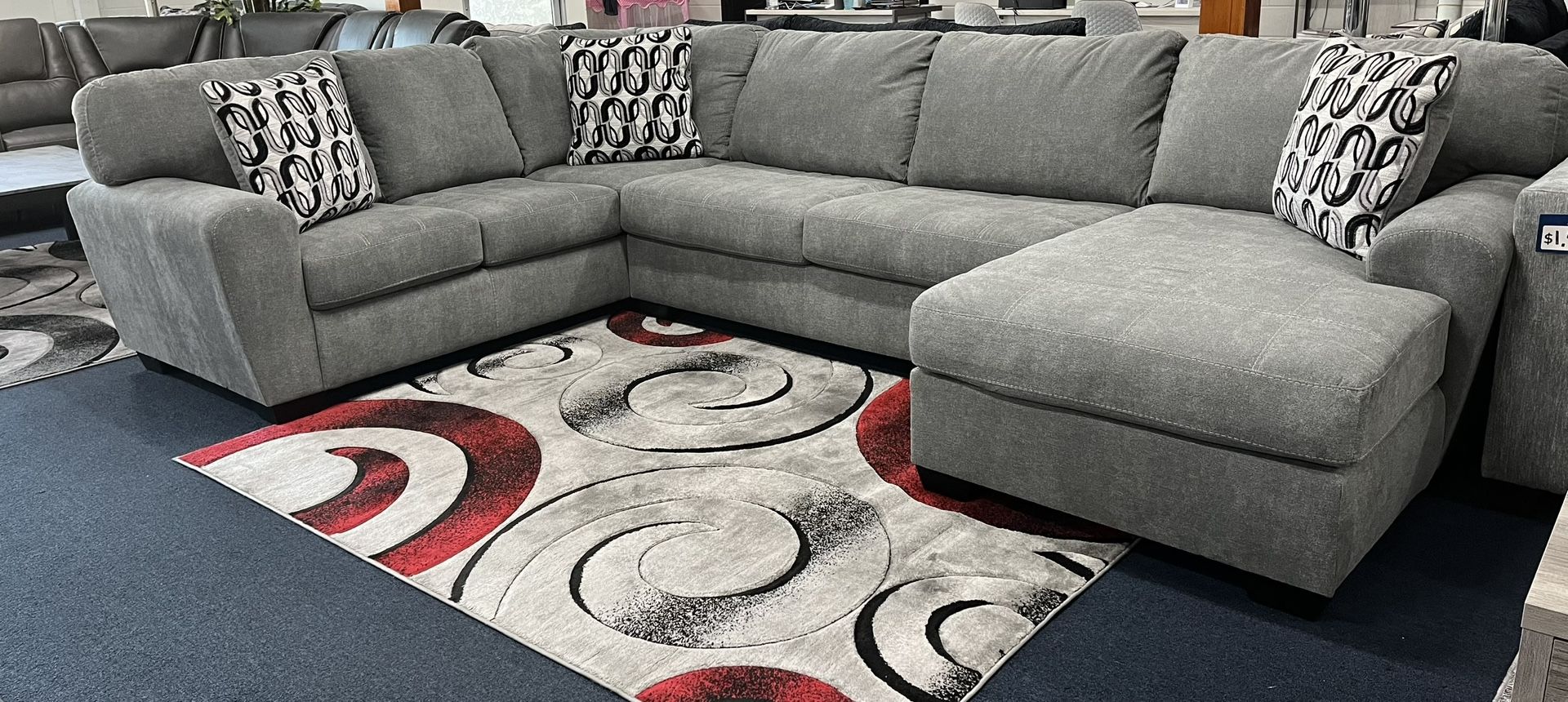 Large Grey Sectional 