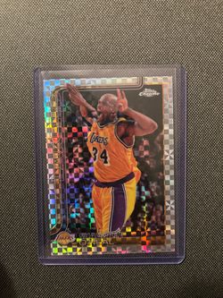 2025-26 Topps Chrome Update Shaquille O'Neal Refractor X-Fractor #142 Lakers