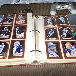 Binder Full Of Collectable Baseball/ Basketball/ Football/ Batman Cards + More