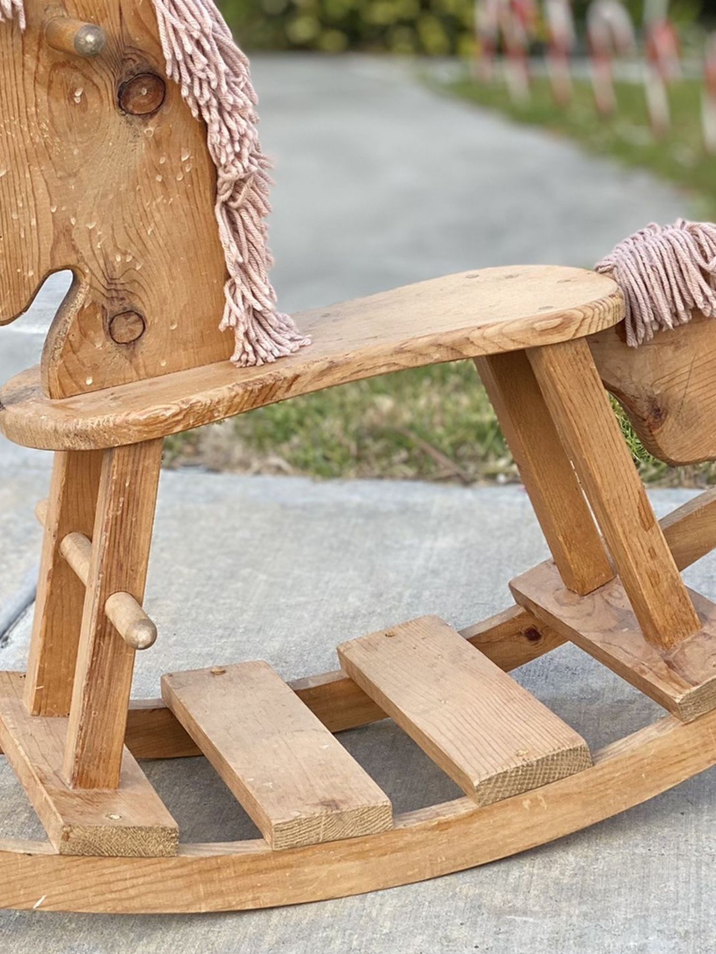 Wooden Rocking Horse