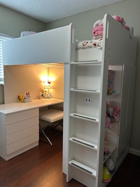 Loft Bed For Kids With Desk