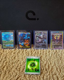 Pokémon - Mew Ex, Mega Charizard X, Luiga V and Umbreon EX (Japanese)