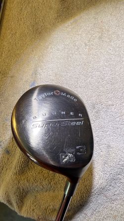 TaylorMade Burner SuperSteel 3 Wood Rifle Precision S-90 Steel Shaft RH