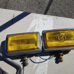 Vintage Amber Fog Lights $200