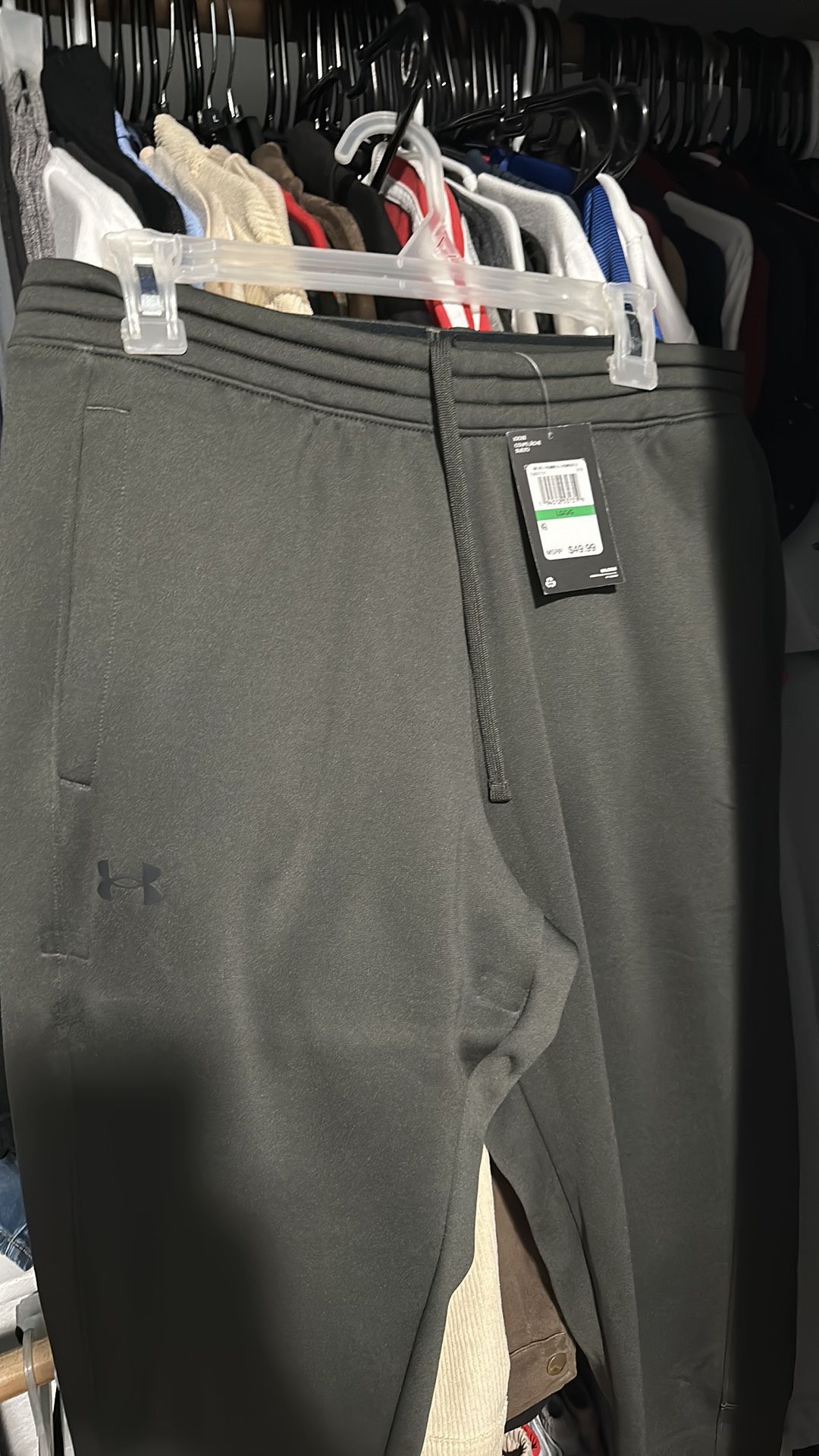 Brand New Under Armour Green Joggers