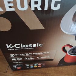 NEW Keurig K-Classic K50 Black coffee maker