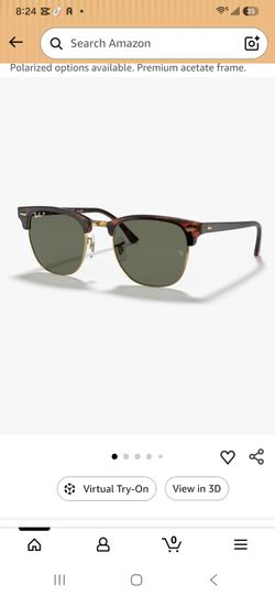 Rayban clubmaster sunglasses (unisex)