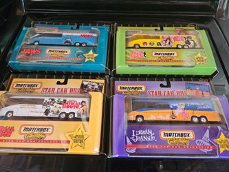 Set of matchbox collectibles