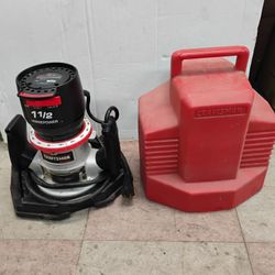 Sears Craftsman 1 1/2 HP corded electric router model (contact info removed)21.