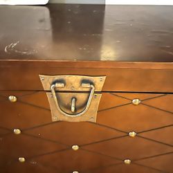 Solid Wood Coffee Table with Storage — $100 (Pickup Only)