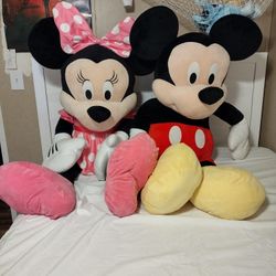 Huge Mickey And Minnie/ Plush