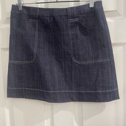 Ivy Jane Women’s Medium Wash Denim Skirt, Size 4