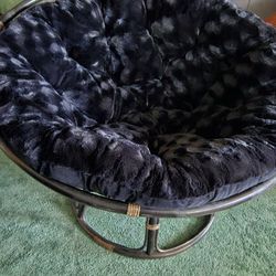 Plush Papasan Chair