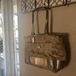 Two Coach Purses  : Tote Bag And Baby Bag