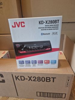 JVC DIGITAL MEDIA RECEIVED BLUETOOTH USB AUX NOT CD PLAYER