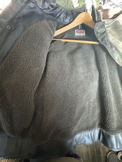 Levi leather jacket. XL