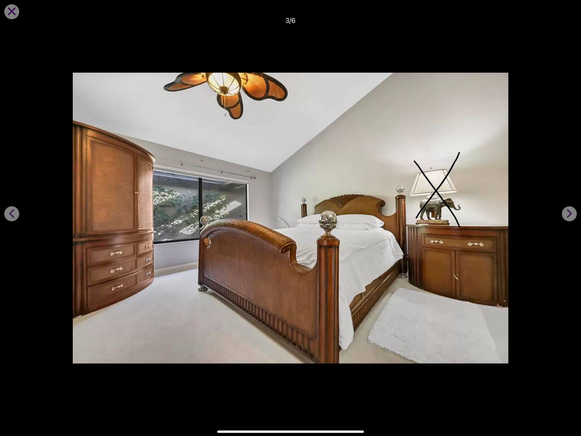 Cal King Bedroom Headboard+Footboard, 2 Dressers, Armoire, 2 Round Tables, White Upholstered Bench, Apothecary Style Hutch, Bakers Rack, Queen Sleeper