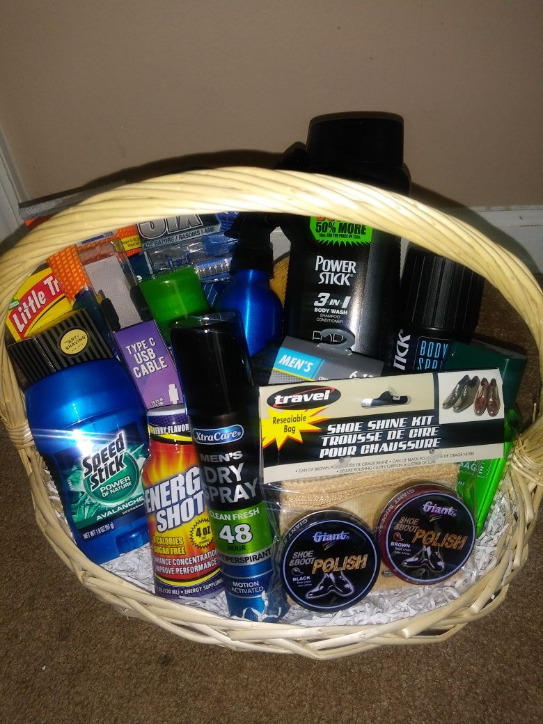 Sweetest day gift baskets for your special guy.