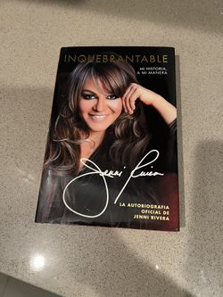 Jenny Rivera Hard Cover Book