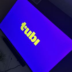 75 inch Hisense tv plus sound bar & sub woofer 