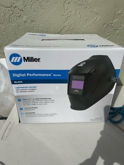 NEW Open Box Miller Digital Performance Series Welding Helmet (Black)