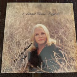 Peggy Lee – A Natural Woman Vinyl LP