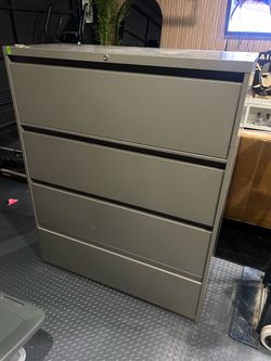 4-drawer lateral filing cabinets (heavy duty)