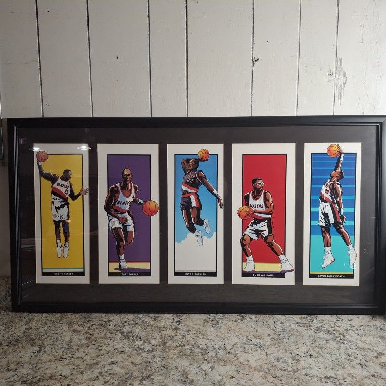 Collectible - Playmakers LE Prints - Portland Blazers