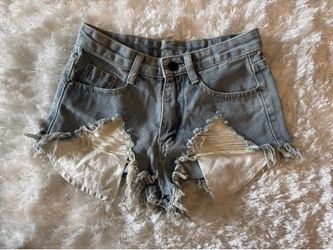 Denim shorts size S