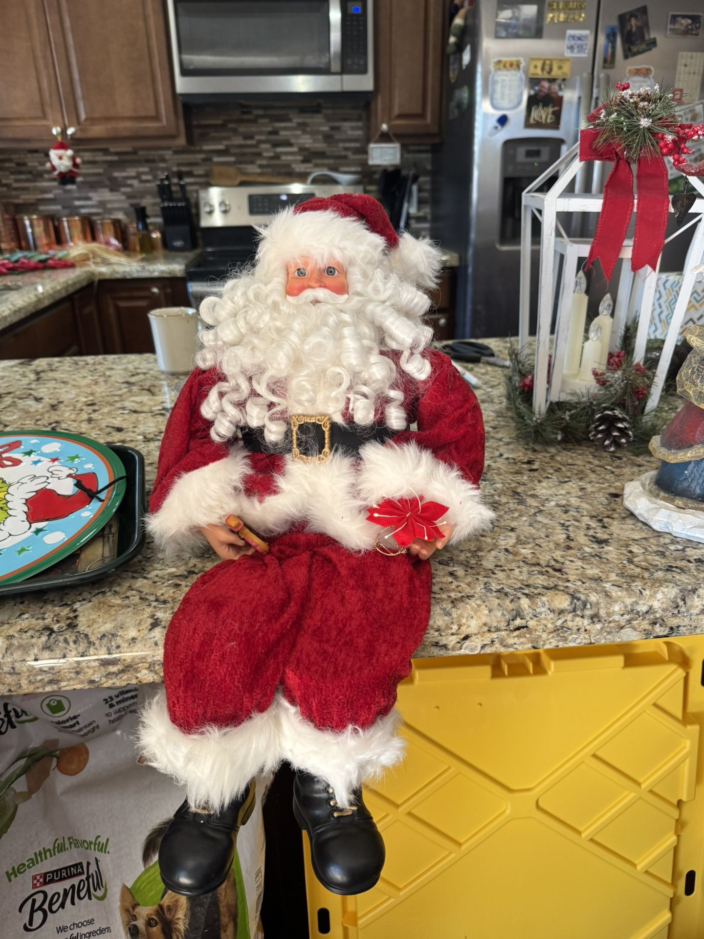 Rosie Cheeks Santa Claus