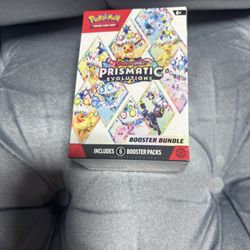 Pokémon Scarlet & Violet – Prismatic Evolutions Booster Bundle