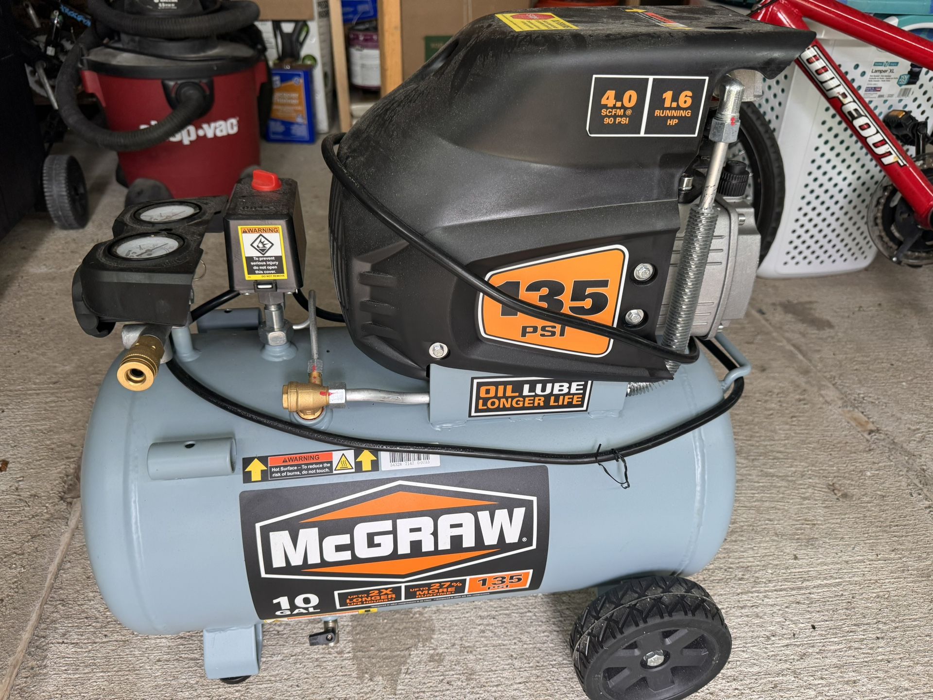 Compressor 135 Psi