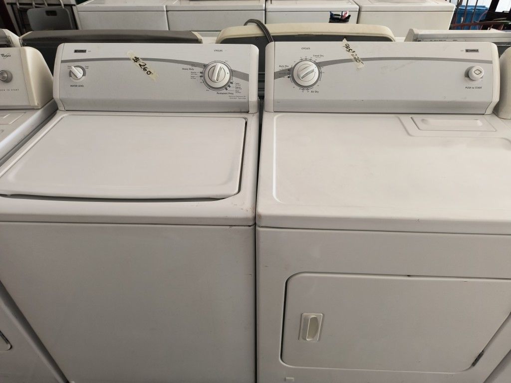 Washer Gas Dryer Kenmore Set