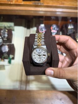 Rolex datejust 36'mm Mop diamond dial with box