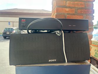 Adcom ACE-515 AC Enhancer & Advent Audio Focus II center speaker