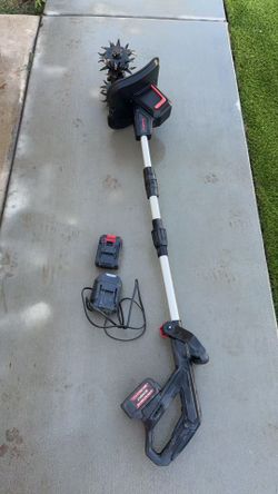 Cordless Electric Tiller for Gardening