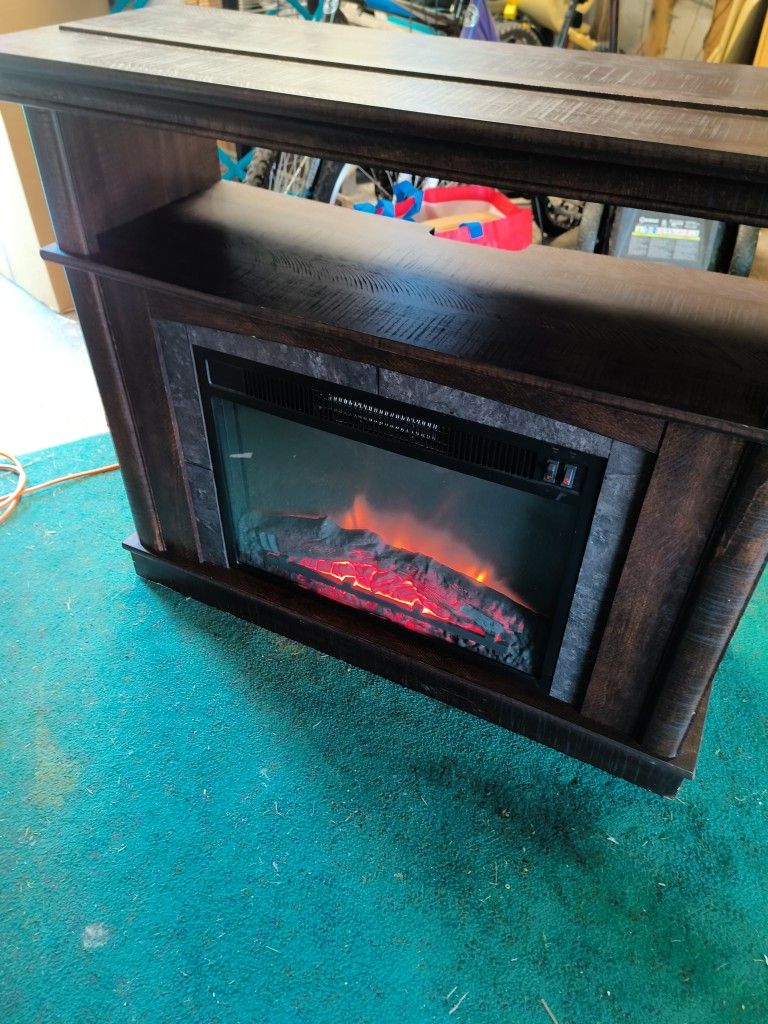 Fireplace TV Stand