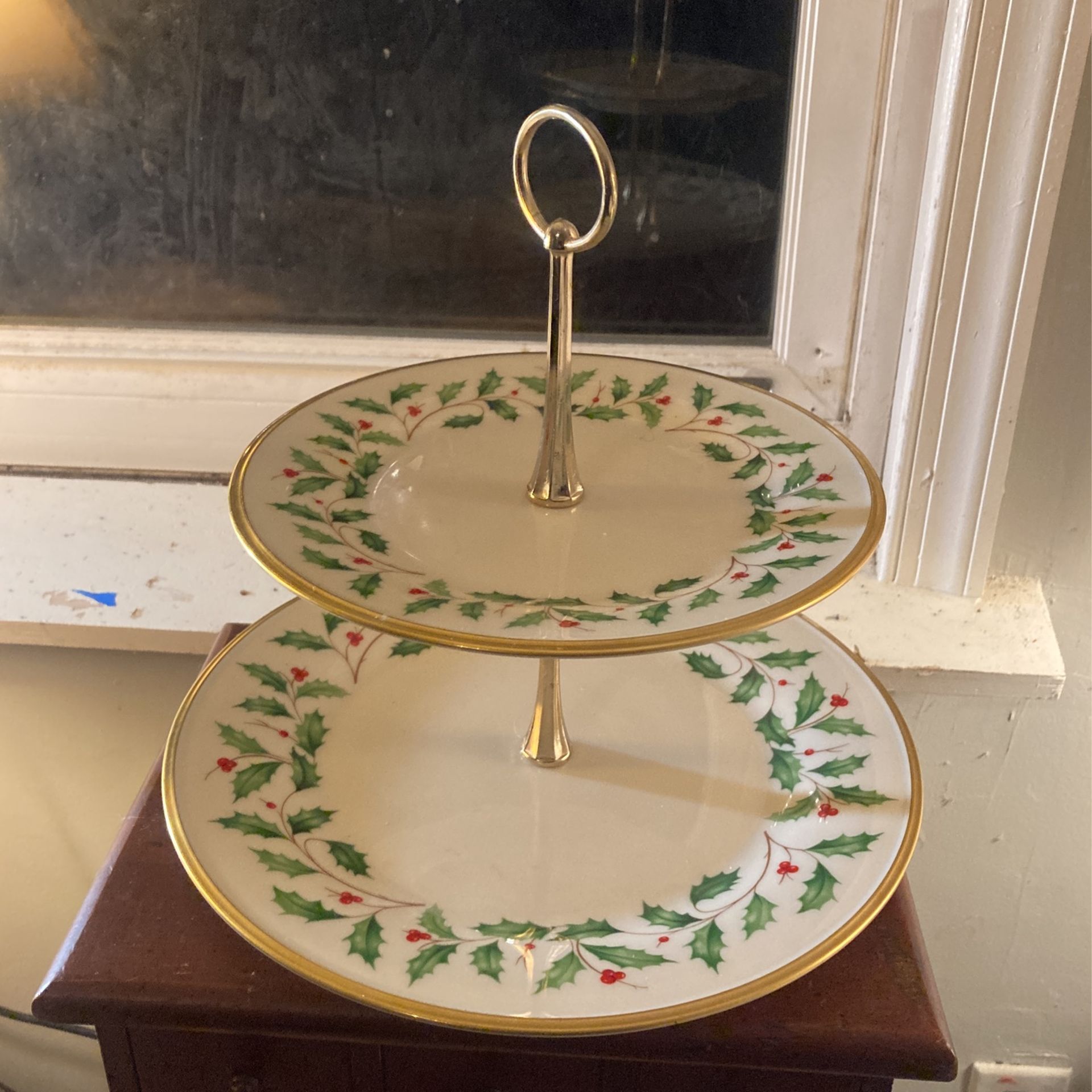 Vintage Lenox Serving Plates