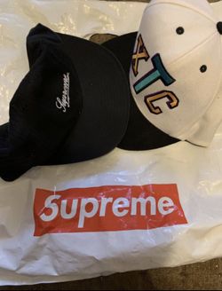 2 Supreme hats for 50$ both