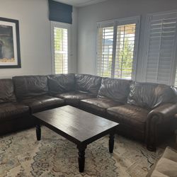 Leather Sofa - Sectional 