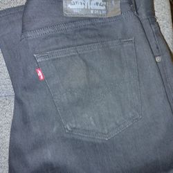 Men's 501 Like New Black