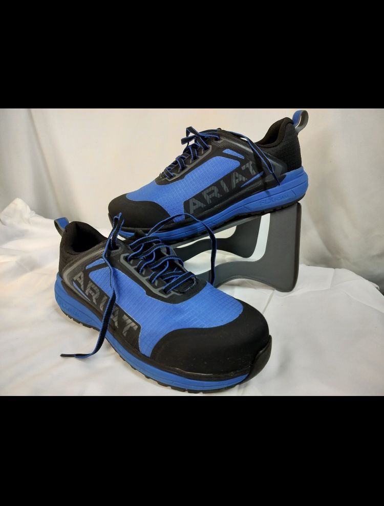 New Ariat Men’s Composite Toe Athletic Work Shoes SZ 10M