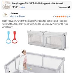 New Cholena Play Yard  W/ Vinyl Floor 