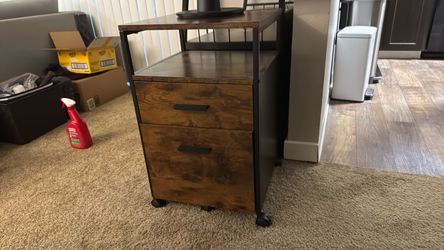 Wooden folder cabinet