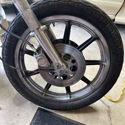 Stock Harley Sportster mag Wheel 