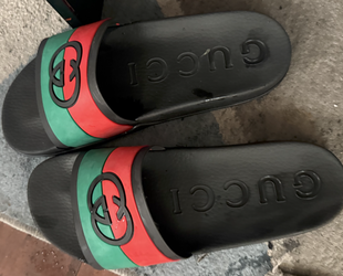 Gucci Web Slides - Size 12