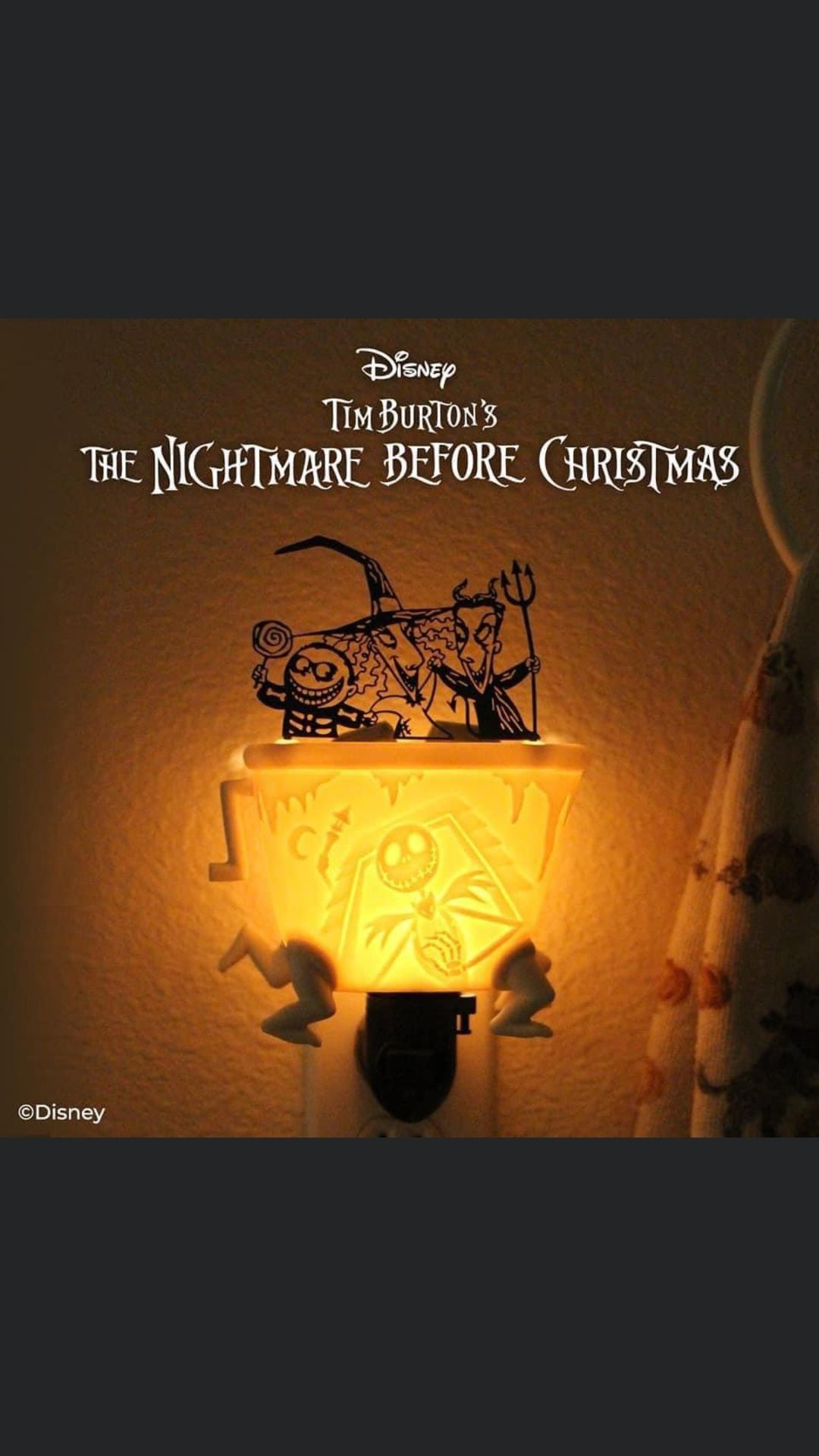 The Nightmare Before Christmas: Lock, Shock, and Barrel – Scentsy Mini Warmer