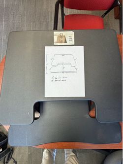 Standing desk adjustable stand riser