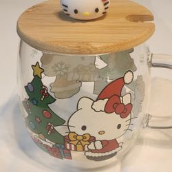 Hello Kitty Glass Mug