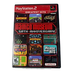 Namco Museum 50th Anniversary GREATEST HITS (Sony PlayStation 2, 2005) CIB 